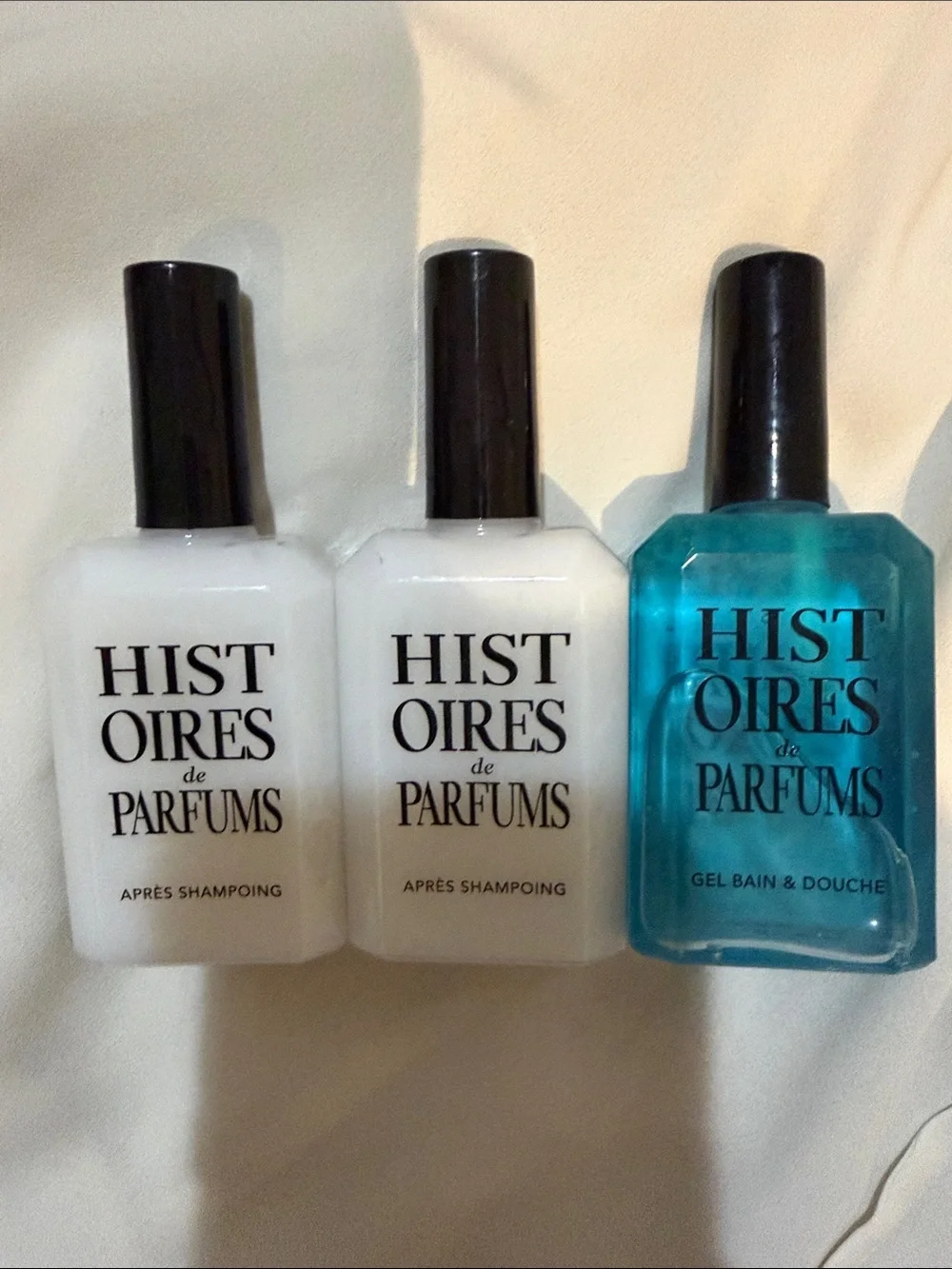 Histoires de Parfums Travel Toiletry Bottles - Shampoo and Shower Gel Travel siz